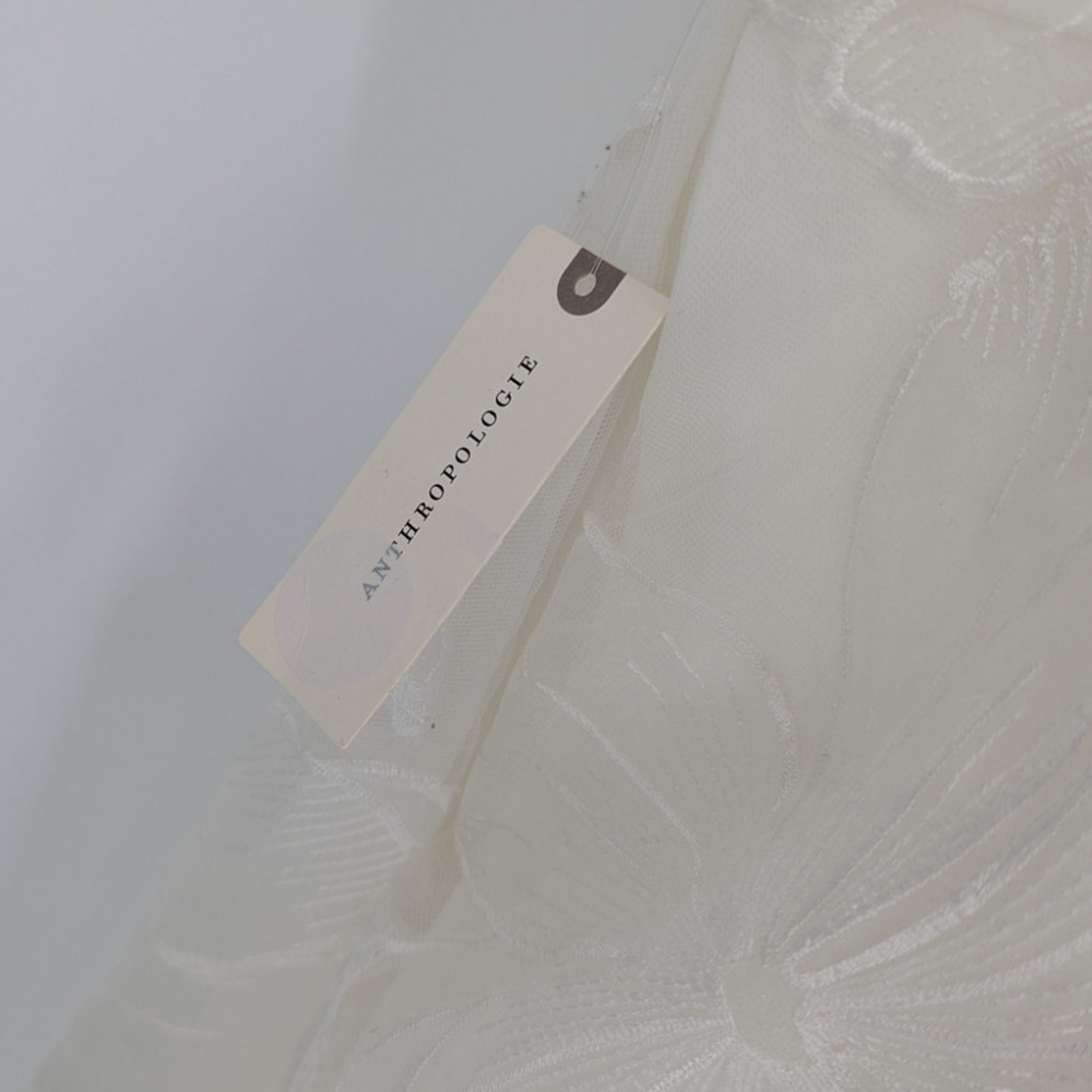 Wtoo by Watters Romy Floral Wedding Dress Anthropologie Plus Size 14 - Picture 5 of 5